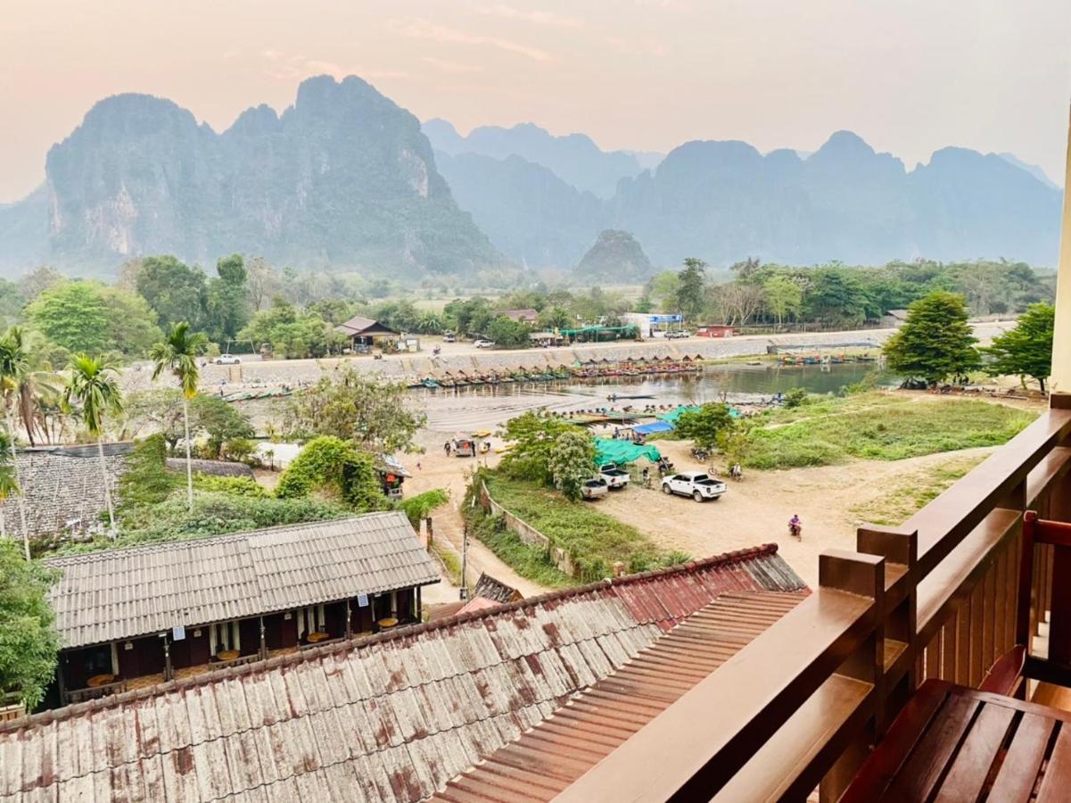 Hana Riverside Hotel Vang Vieng Ngoại thất bức ảnh